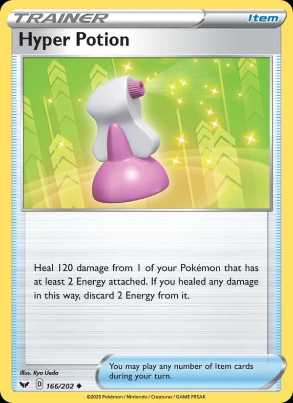 Hyper Potion 166/202, Sword & Shield