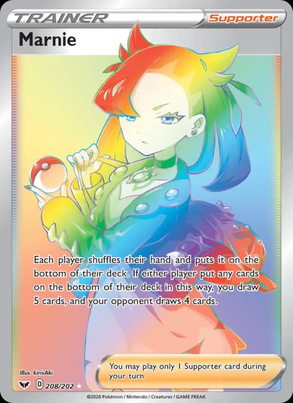 Marnie 208/202, Sword & Shield