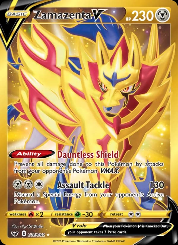 Zamazenta V 212/202