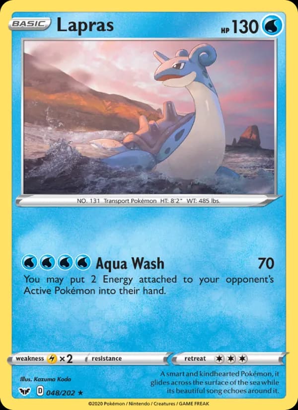 Lapras 48/202, Sword & Shield