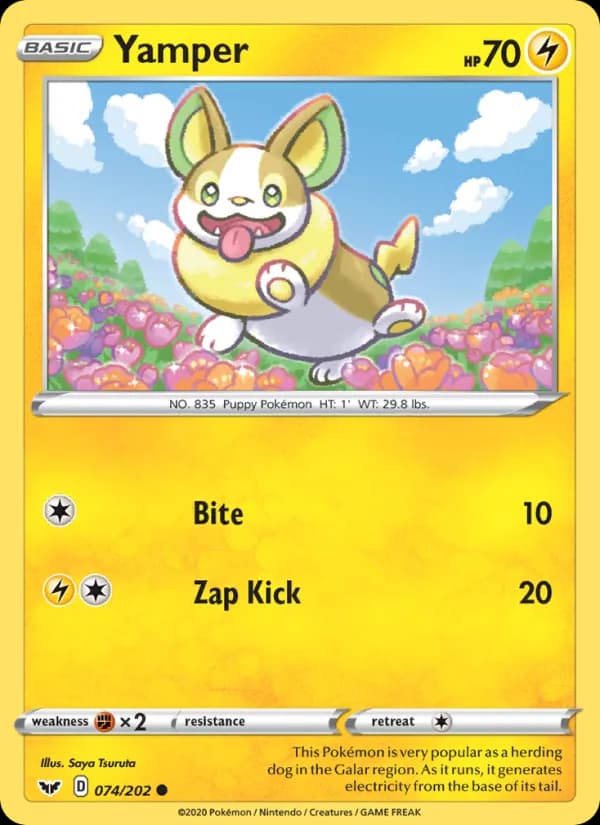 Yamper 74/202, Sword & Shield