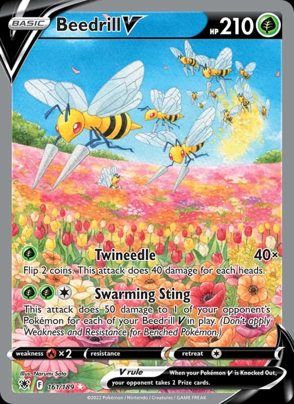 Beedrill V 161/189, Astral Radiance