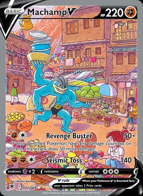 Machamp V 172/189, Astral Radiance