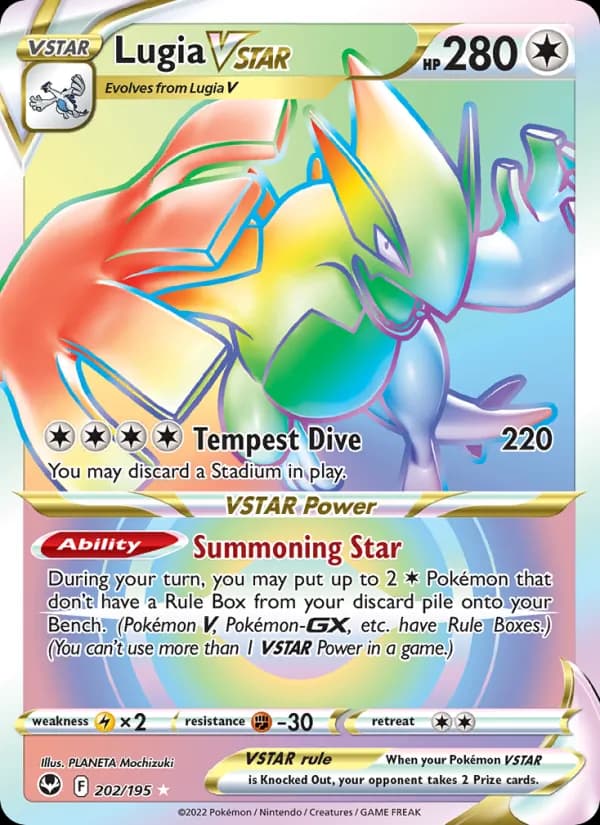 Lugia VSTAR 202/195, Silver Tempest