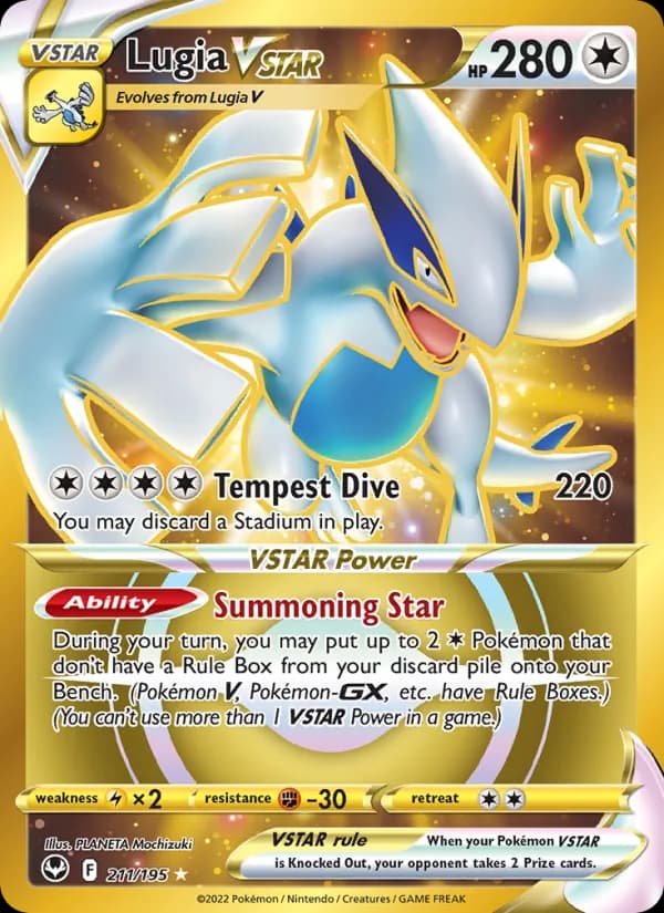 Lugia VSTAR 211/195, Silver Tempest
