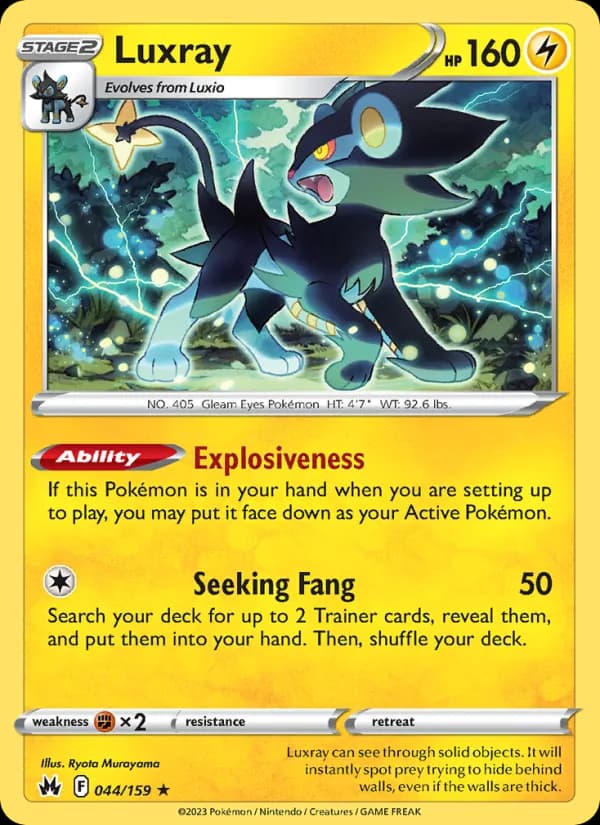 Luxray 044/159, Crown Zenith