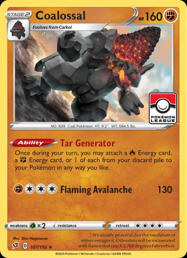 Coalossal 107/192, Rebel Clash