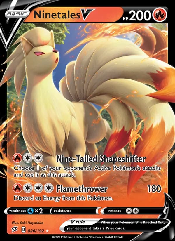 Ninetales V 26/192, Rebel Clash