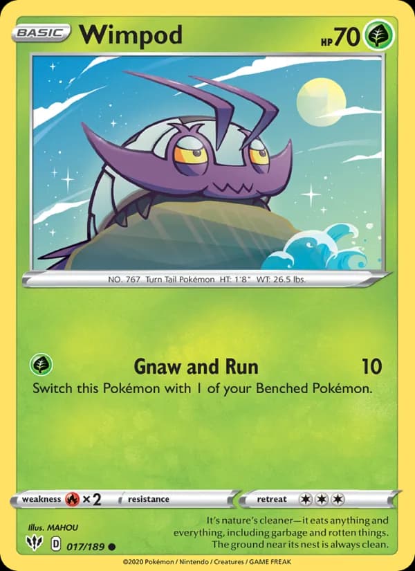 Wimpod 17/189, Darkness Ablaze