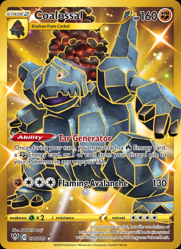 Coalossal 198/189, Darkness Ablaze