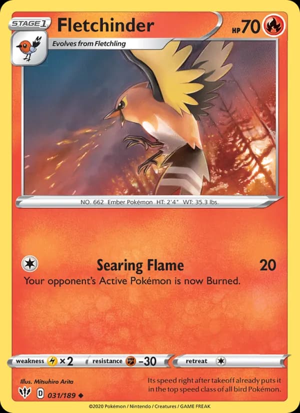 Fletchinder 31/189, Darkness Ablaze