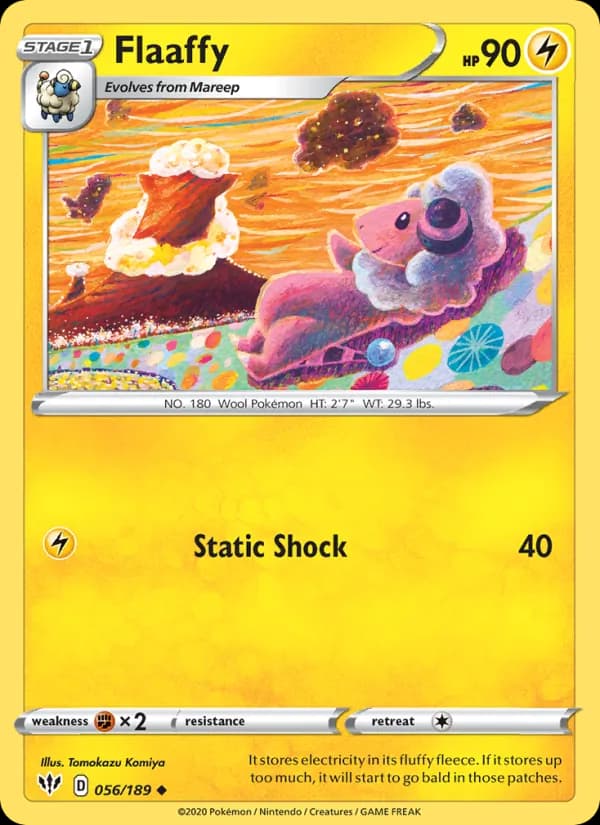 Flaaffy 56/189, Darkness Ablaze