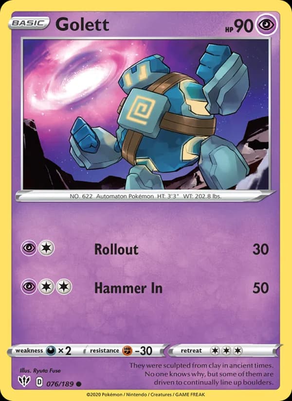 Golett 76/189, Darkness Ablaze