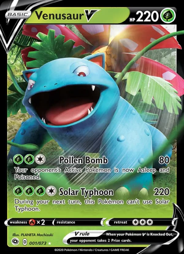 Venusaur V 1/73, Champion's Path