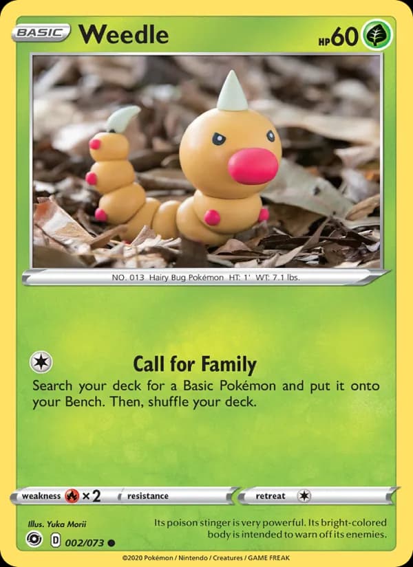 Weedle 2/73, Champion's Path