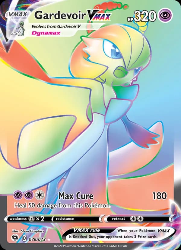 Gardevoir VMAX 76/73, Champion's Path