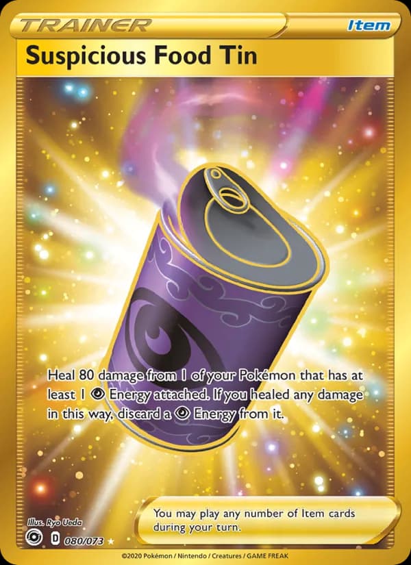 Suspicious Food Tin 80/73, Champion's Path