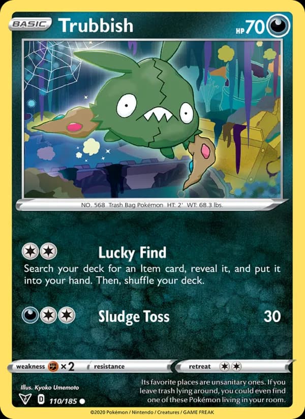 Trubbish 110/185, Vivid Voltage