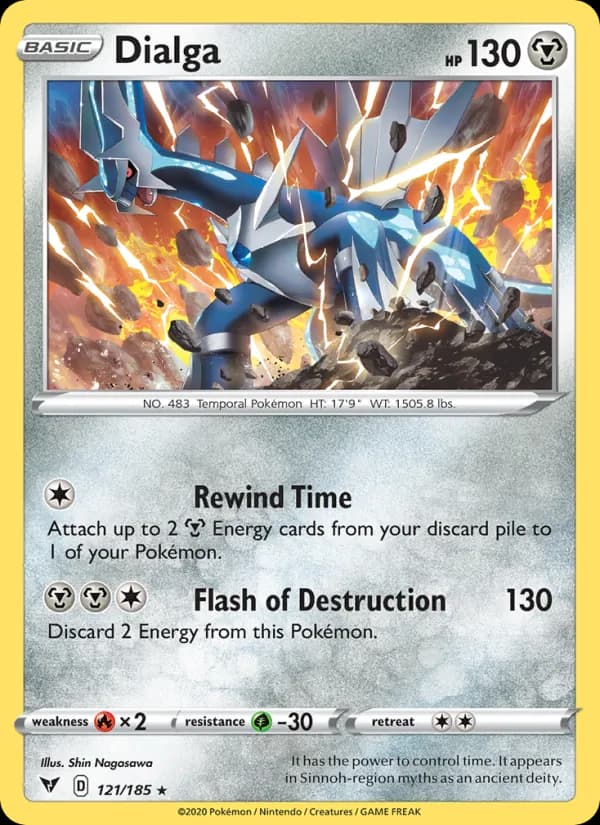 Dialga 121/185, Vivid Voltage