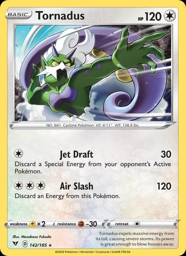 Tornadus 142/185, Vivid Voltage