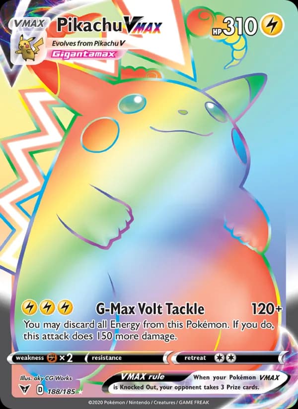 Pikachu VMAX 188/185, Vivid Voltage