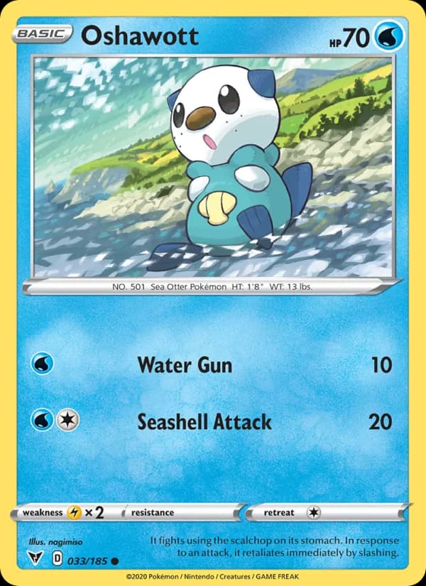 Oshawott 33/185, Vivid Voltage