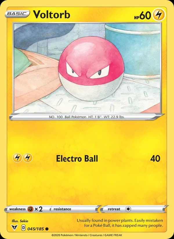 Voltorb 45/185, Vivid Voltage