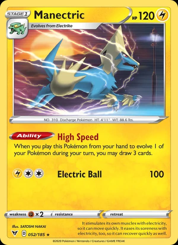 Manectric 52/185, Vivid Voltage