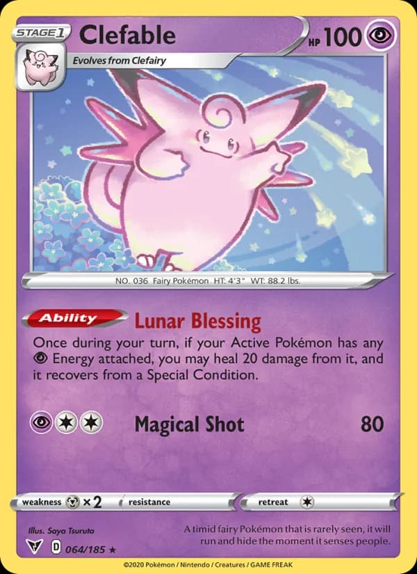 Clefable 64/185, Vivid Voltage