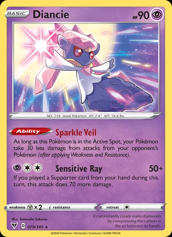 Diancie 79/185, Vivid Voltage