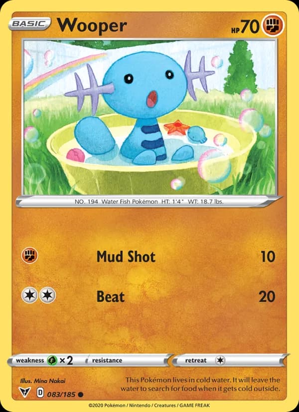 Wooper 83/185, Vivid Voltage