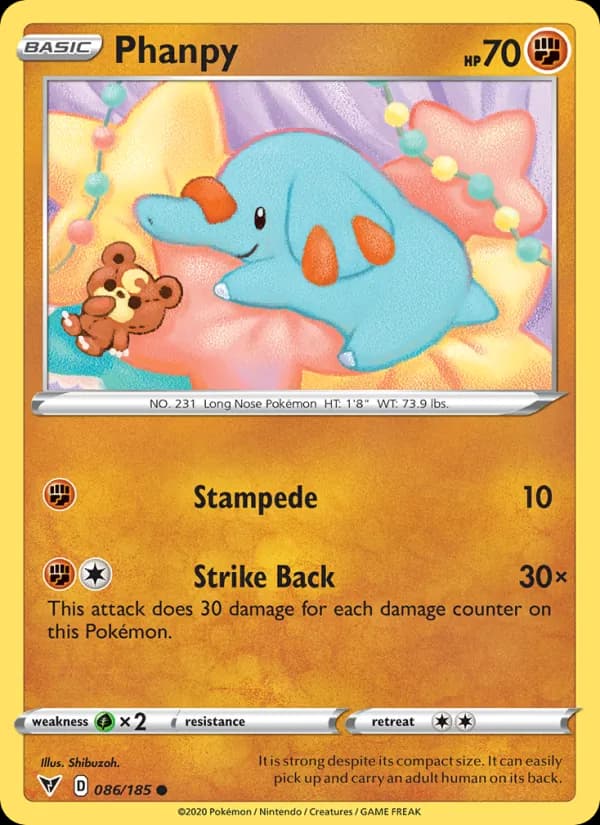 Phanpy 86/185, Vivid Voltage