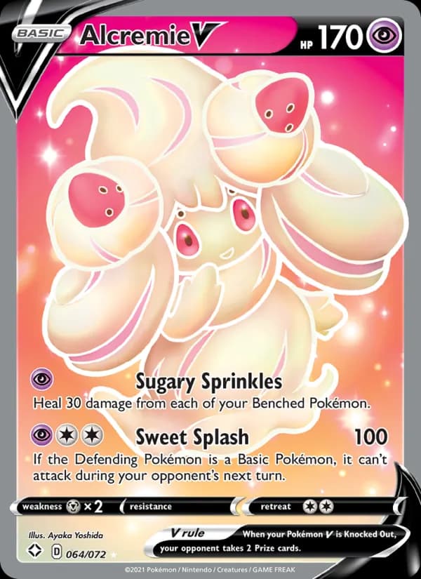 Alcremie V 64/72, Shining Fates