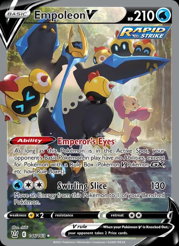 Empoleon V 146/163, Battle Styles