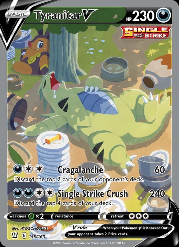 Tyranitar V 155/163