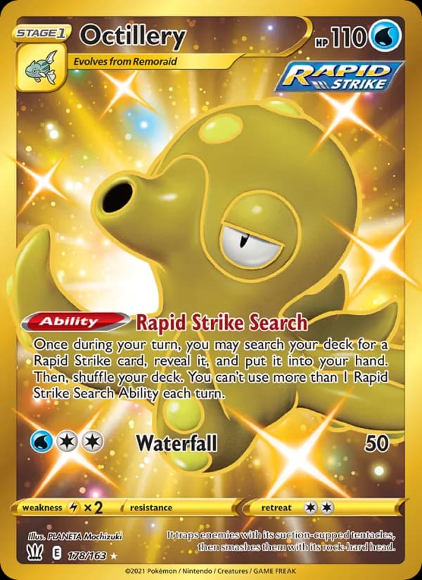 Octillery 178/163, Battle Styles