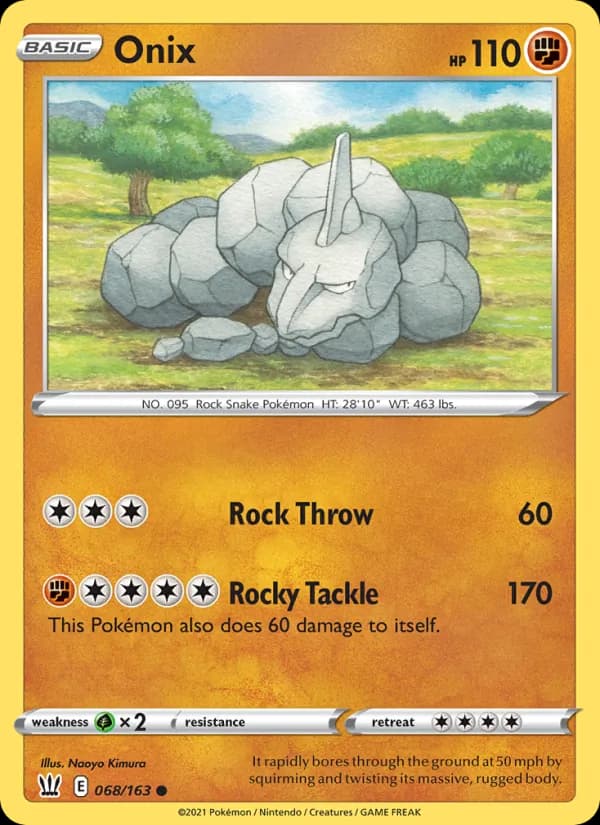 Onix 68/163, Battle Styles