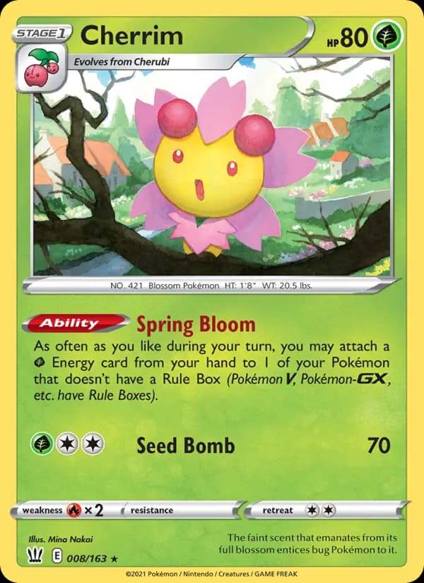 Cherrim 8/163, Battle Styles