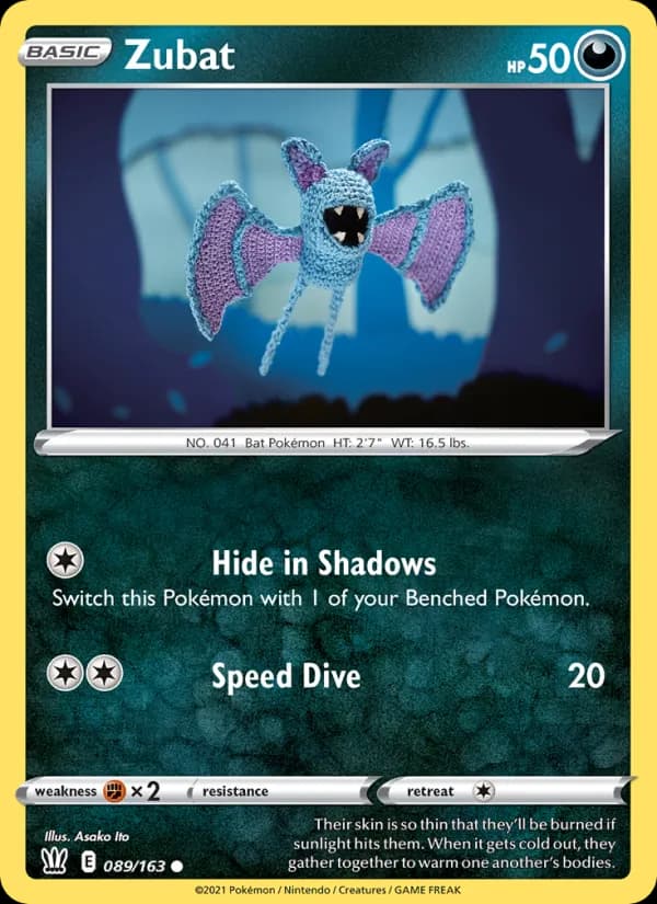 Zubat 89/163, Battle Styles