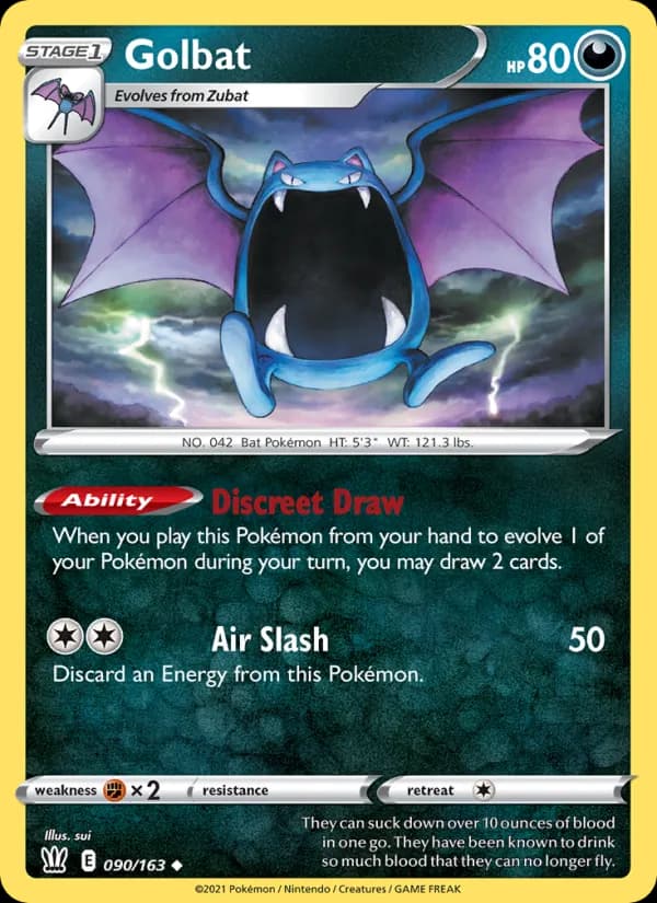 Golbat 90/163, Battle Styles