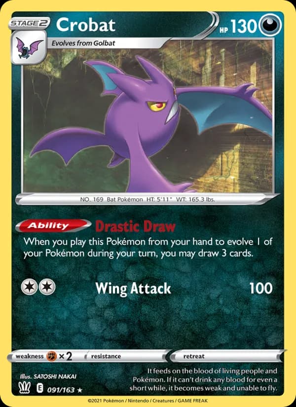 Crobat 91/163, Battle Styles