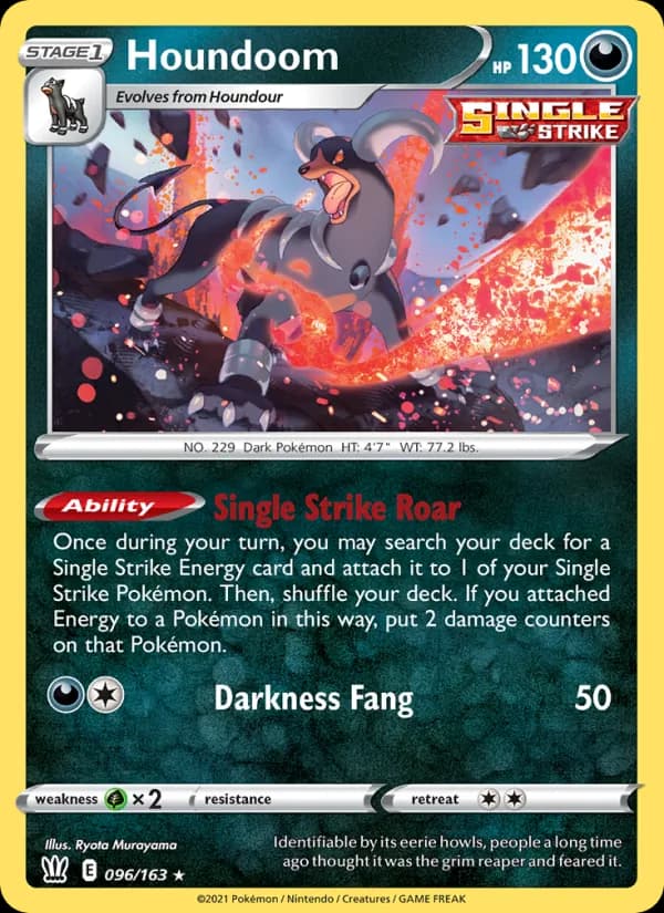 Houndoom 96/163, Battle Styles