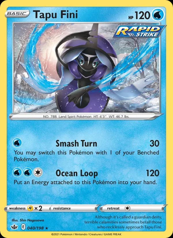Tapu Fini 40/198, Chilling Reign