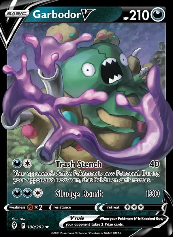 Garbodor V 100/203, Evolving Skies