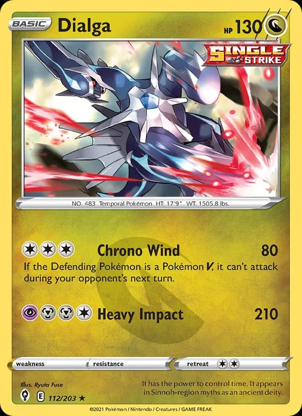 Dialga 112/203, Evolving Skies
