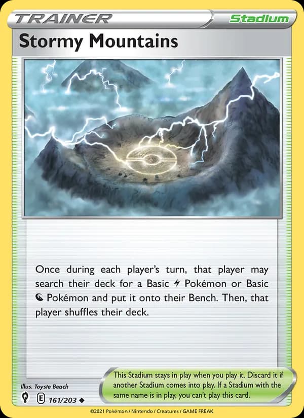 Stormy Mountains 161/203, Evolving Skies