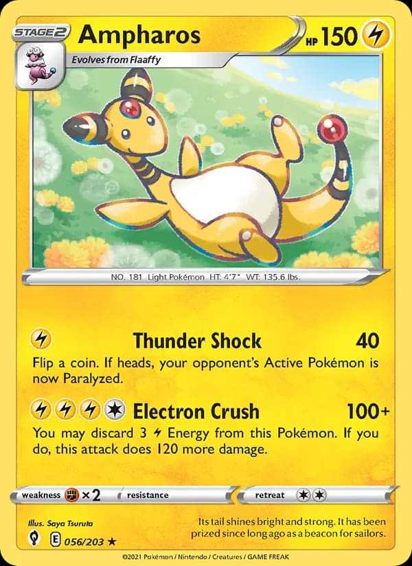 Ampharos 56/203, Evolving Skies
