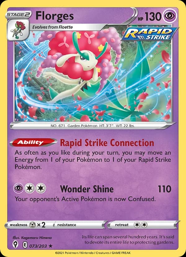 Florges 73/203, Evolving Skies