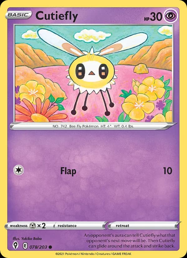 Cutiefly 78/203, Evolving Skies