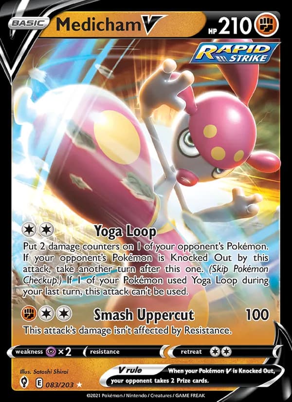 Medicham V 83/203, Evolving Skies